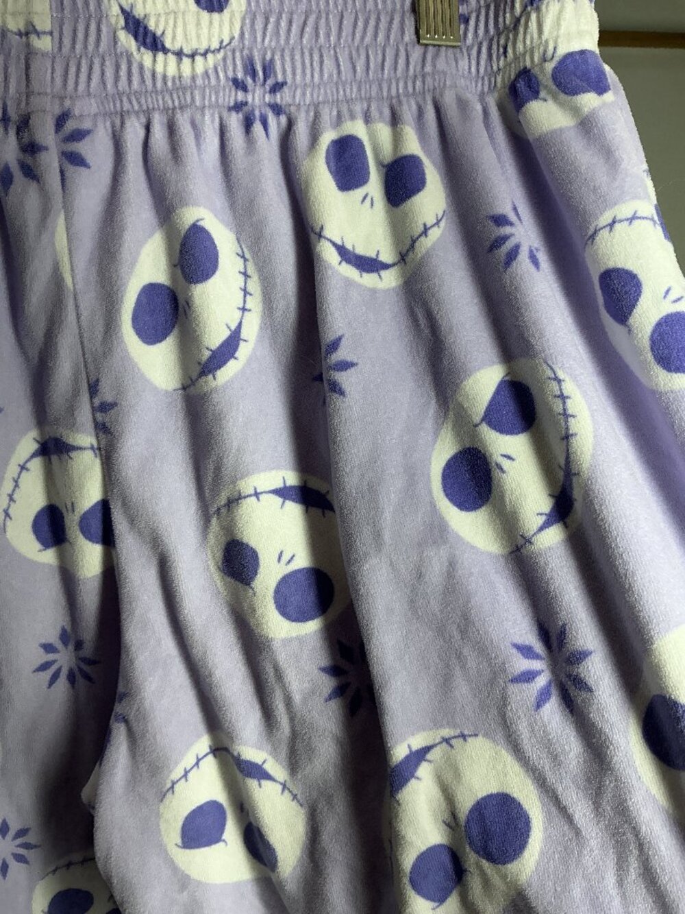 Disney Nightmare Before Christmas Jack Skellington Purple Pajama Pants S - Picture 3 of 5